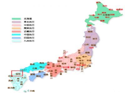 福岡在日本什么位置